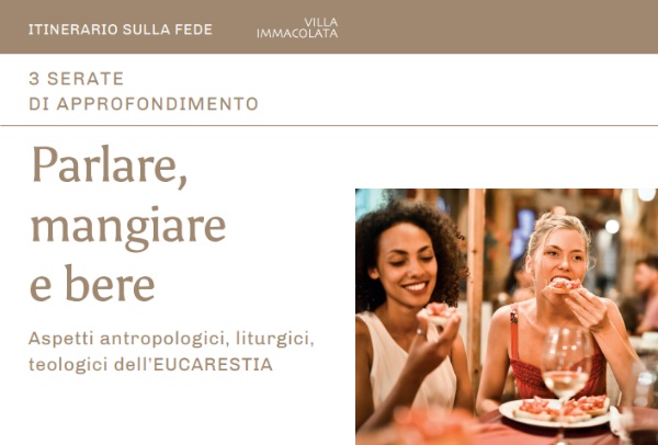 parlare bere e mangiare